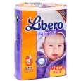 Подгузники "Libero Baby Soft", 5-8 кг, 68 шт 5-8 кг Состав 68 подгузников инфо 6483o.